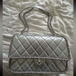 Chanel double chain handbag